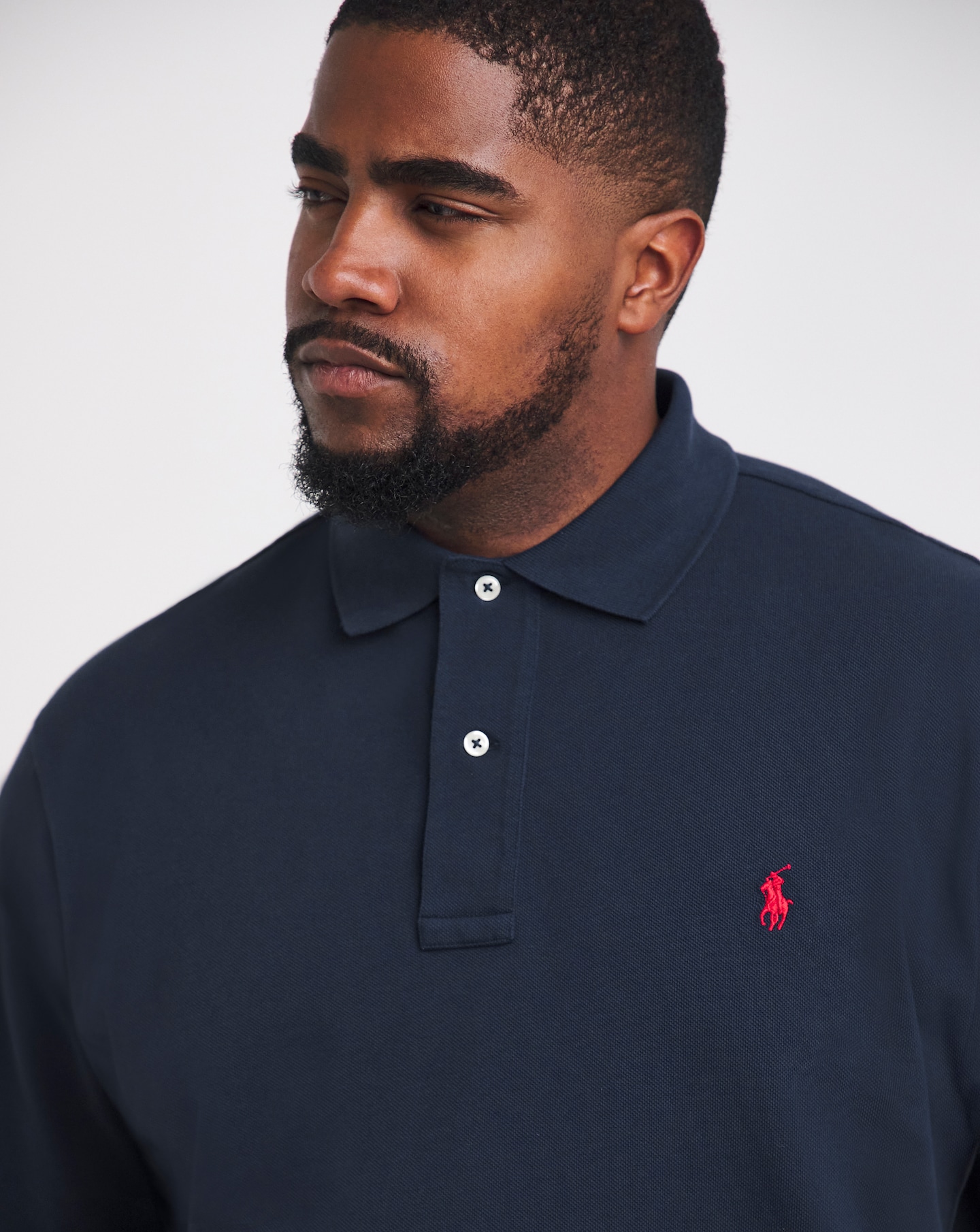 Mens blue ralph lauren polo shirt top