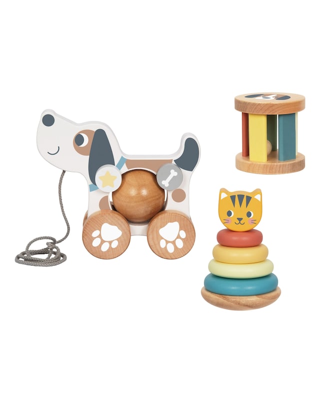 New In - Wooden 3 in 1 Gift Box