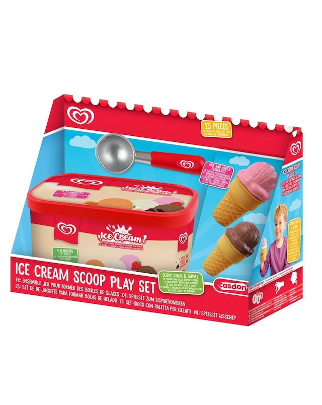 New In - Toy Play Ice Cream Scoop Playset