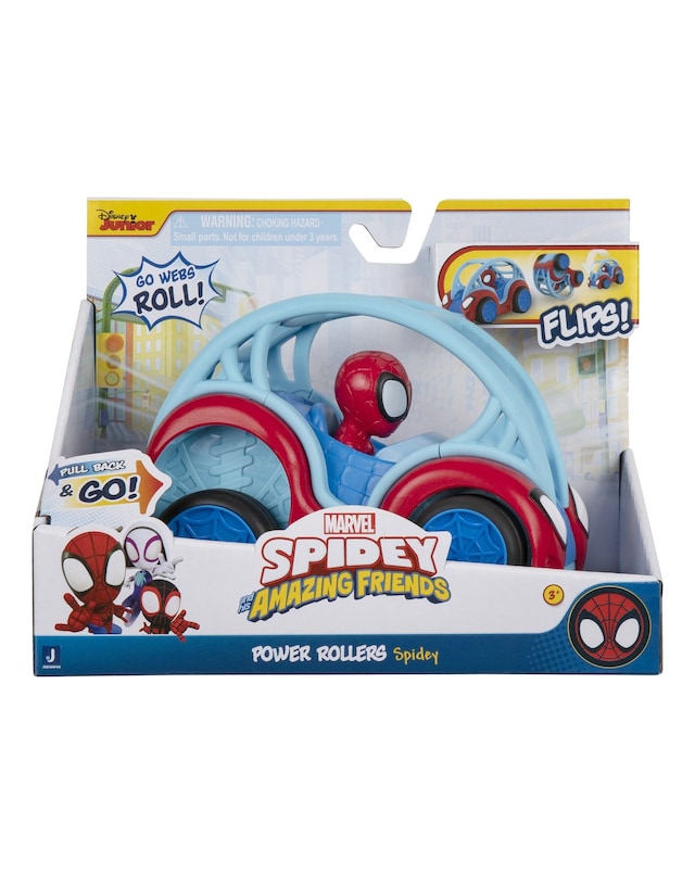 New In - Spidey Friends - Power Rollers Veh