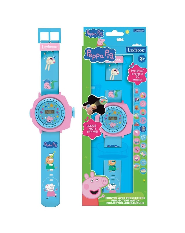 New In - Projection watch Peppa Pig