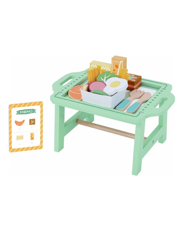 New In - Wooden Breakfast Set