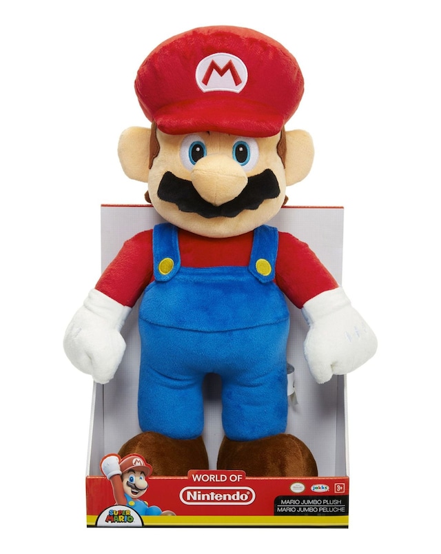 New In - Super Mario Jumbo Basic Plush