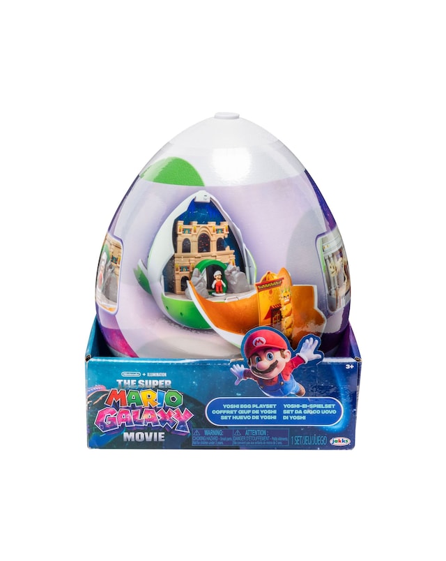 New In - Super Mario Movie 2 Yoshi Egg Playset