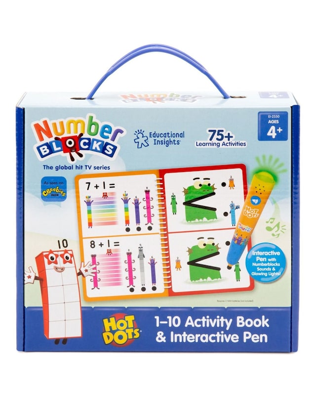 New In - Numberblocks Act Book & Interact Pen