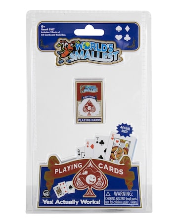 World's Smallest - Playing Cards