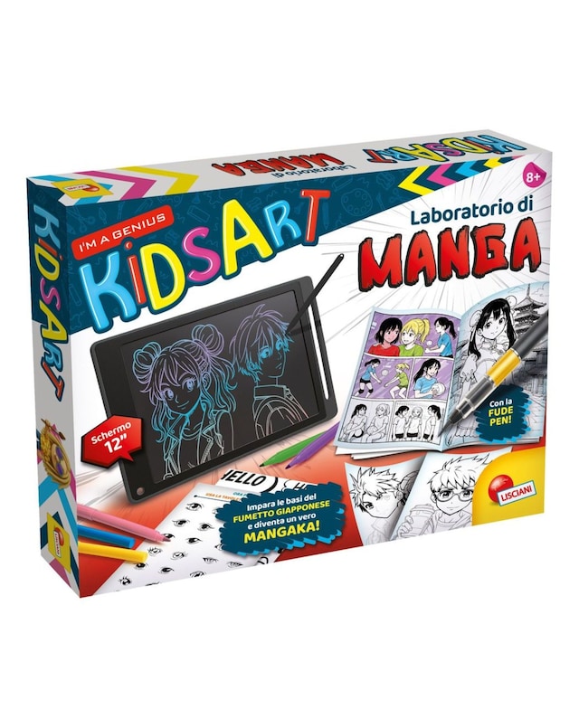 New In - Kids Art Manga Creative Drawing Set