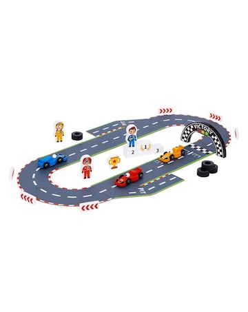 Wooden Racing Game
