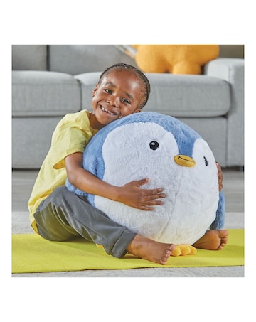 Yoga Ball Buddy with BubblePlush (Penguin)