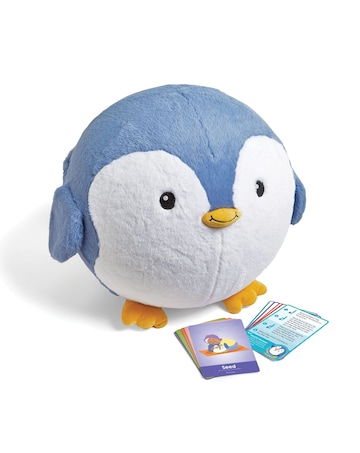 Yoga Ball Buddy with BubblePlush (Penguin)