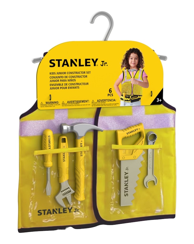 New In - Stanley Jr. Kids Junior Construction Set