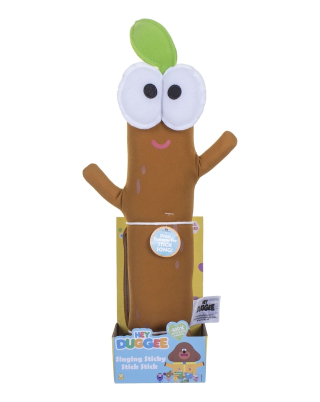 New In - Hey Singing Sticky Stick Soft Toy
