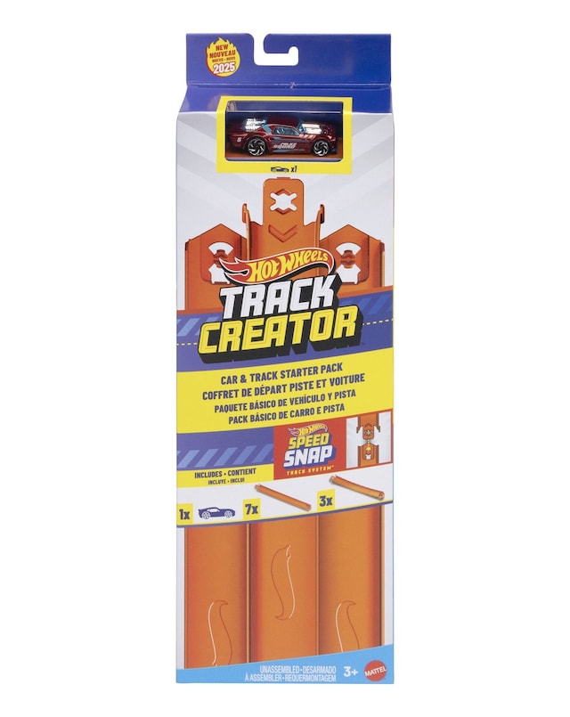 New In - HotWheels Creator Track & Car Starter Pk