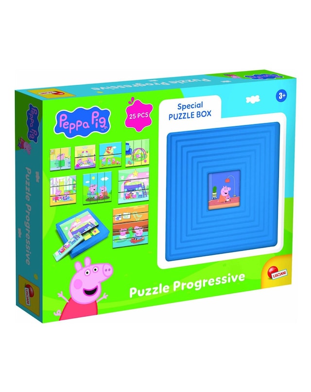 New In - Peppa Pig Progressive Puzzle