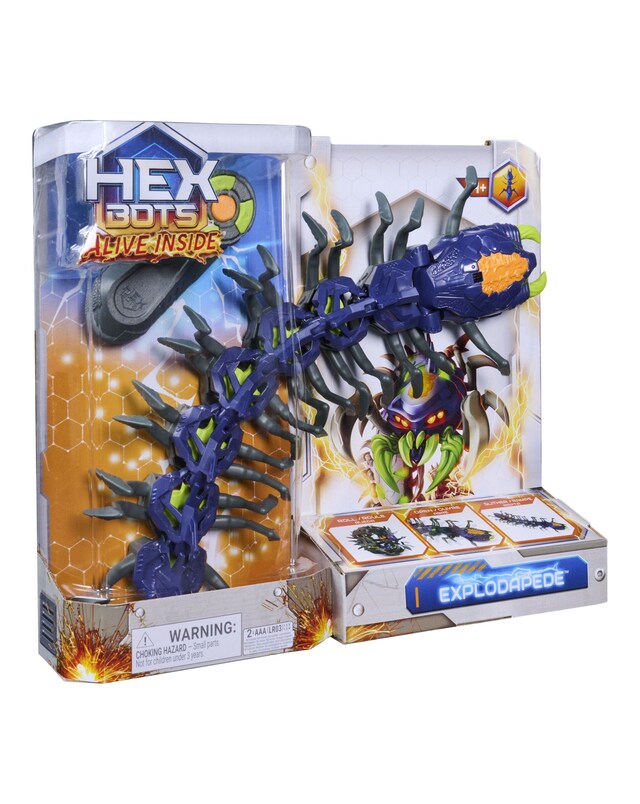 New In - Hexbots Exploding Centipede