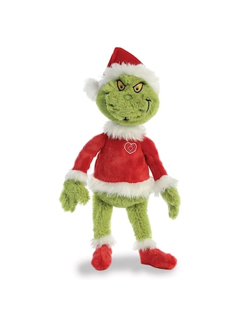 Santa Grinch Plush