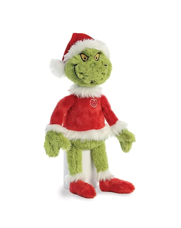 Santa Grinch Plush