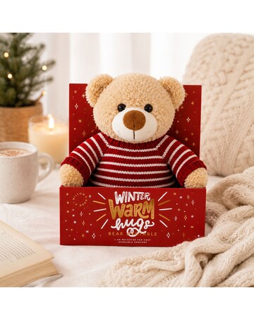 Milton & Drew Heatable Christmas Teddy Bear
