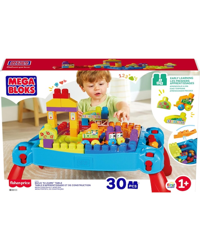 New In - Mega Bloks Build N Learn Table