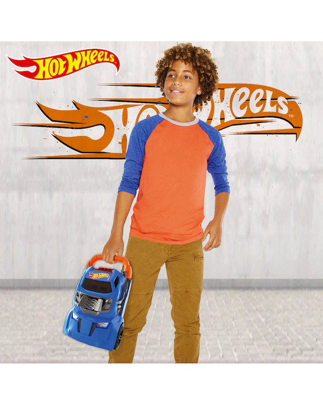 New In - Hot Wheels Battle Plus Launcher Car Case