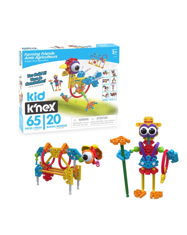 New In - Kid K'Nex Farmin' Friends
