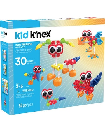 Kid K'Nex Zoo Friends Building Set