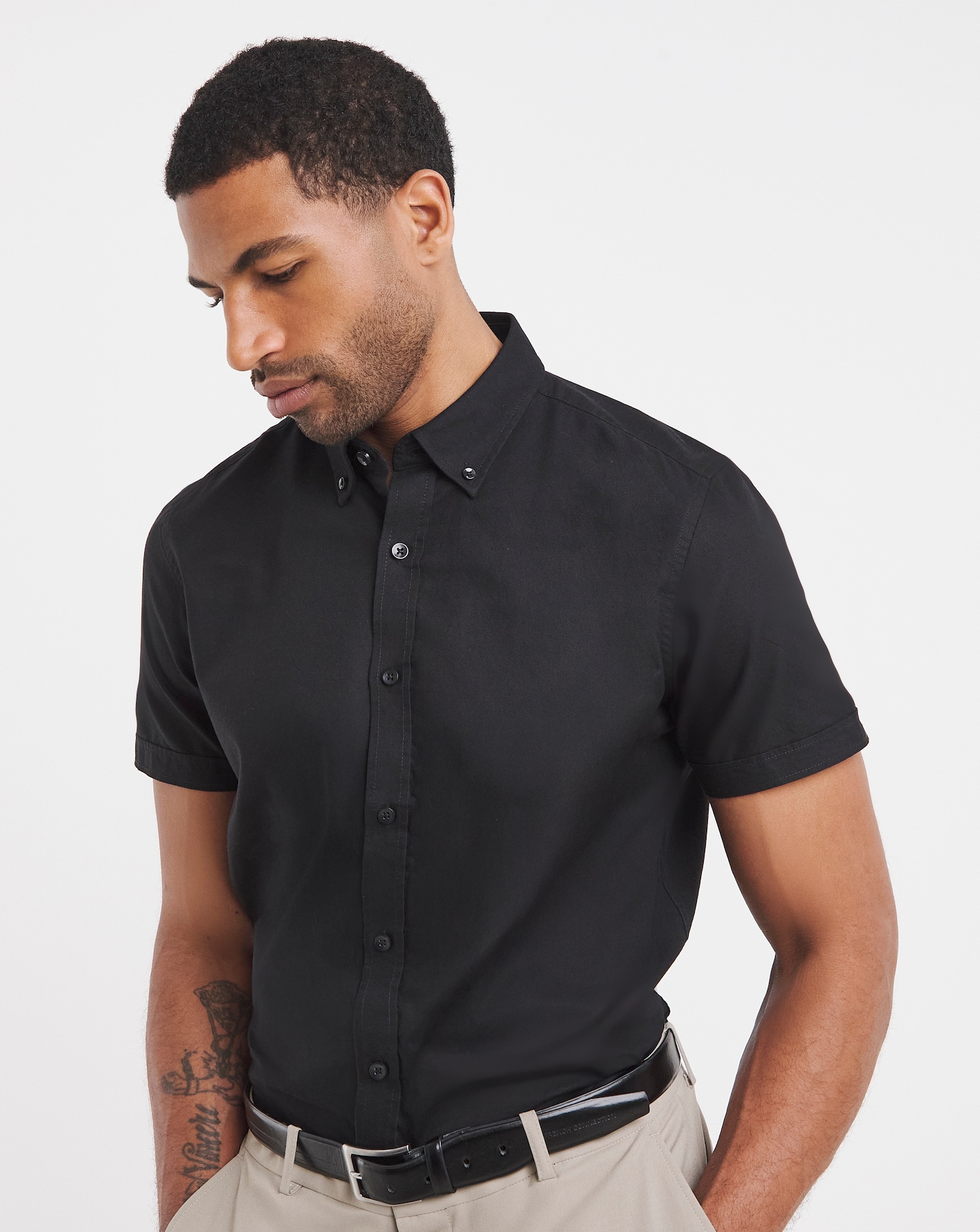 Short Sleeve Oxford Shirt Regular