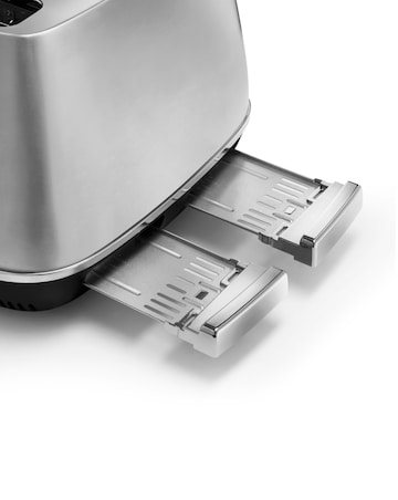 De'Longhi CTI4003.M Distinta X 4 Slice Stainless Steel Toaster