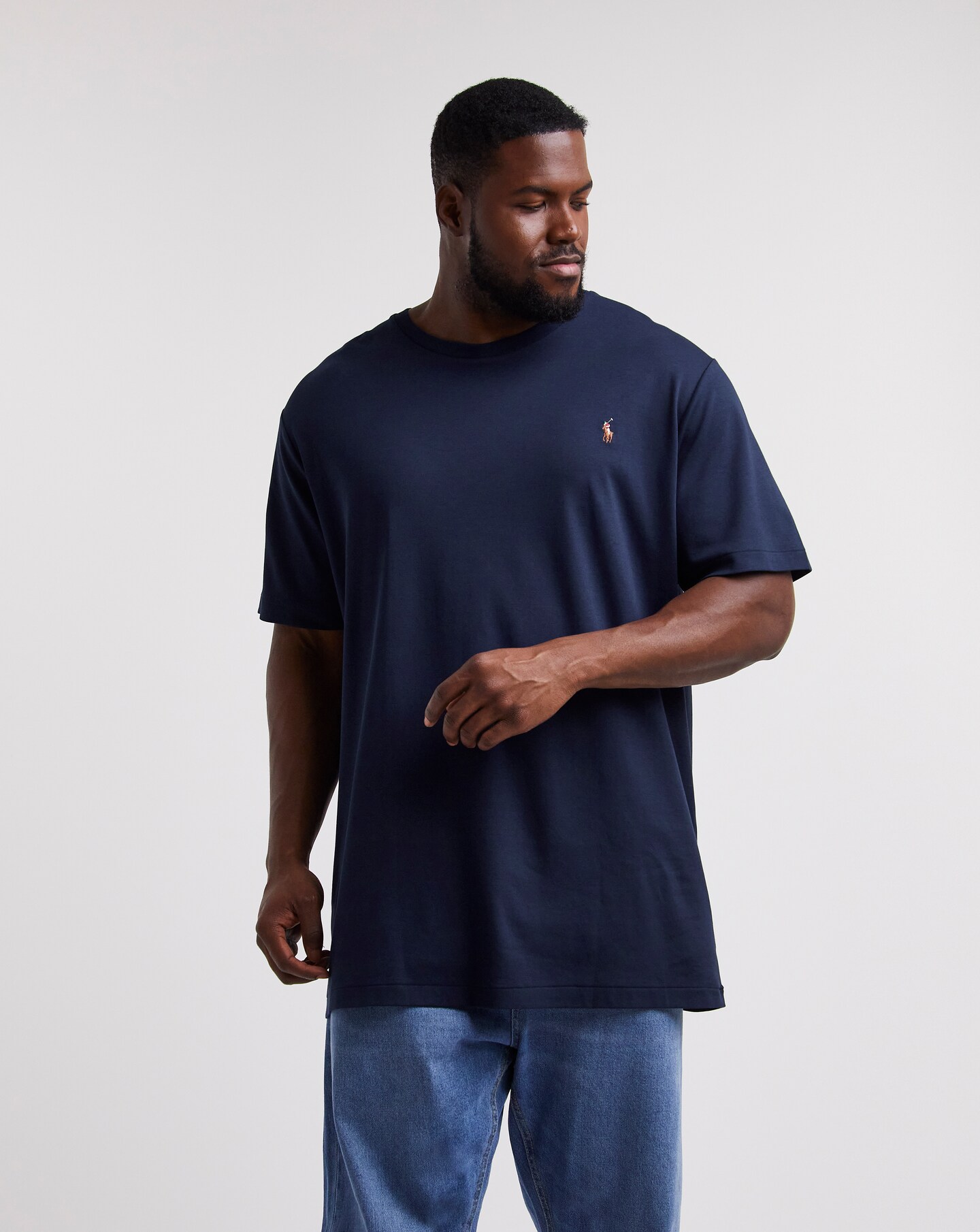 Polo Ralph Lauren Navy Cotton T Shirt Jacamo