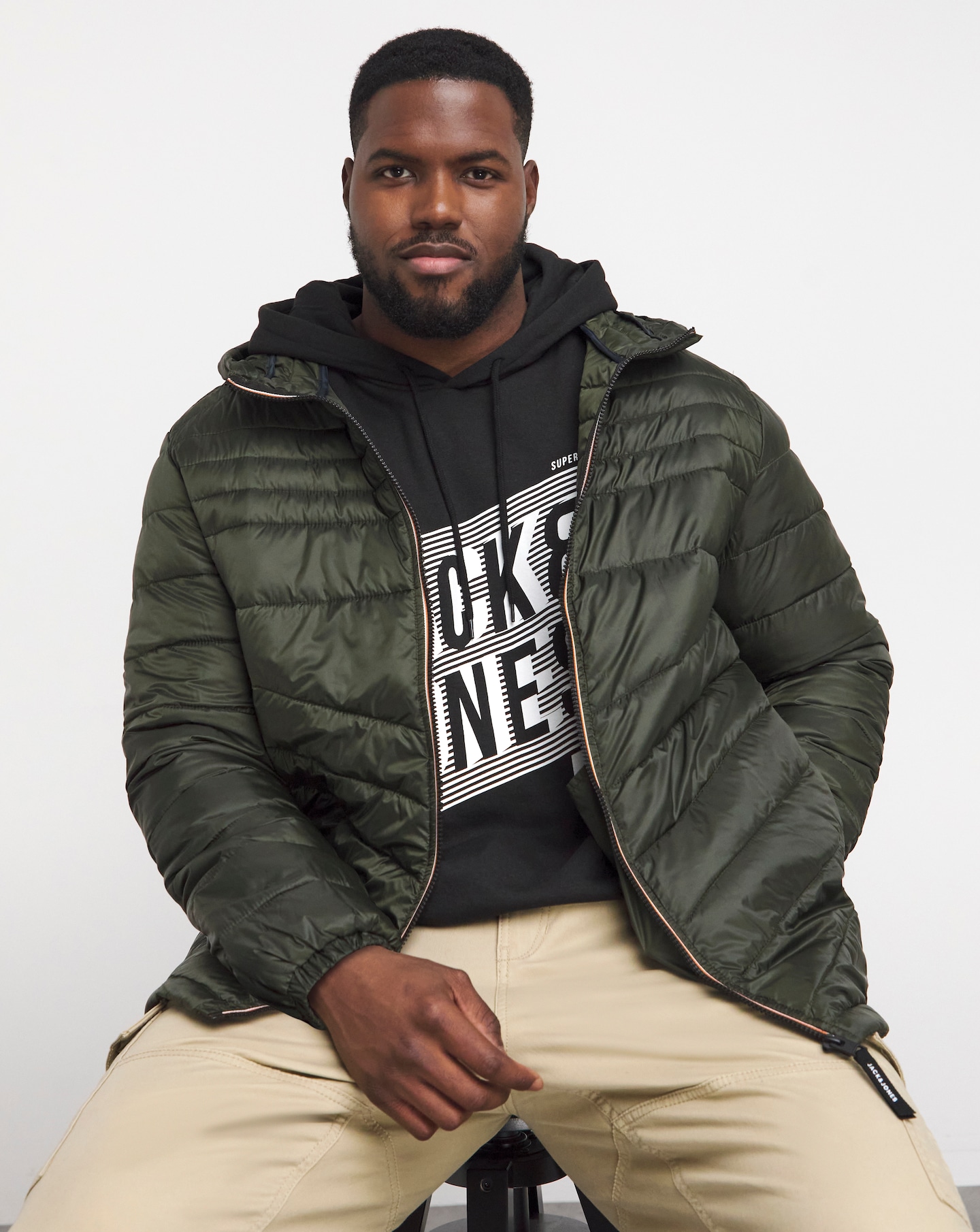 Jack & Jones Hero Hood Puffer Jacket