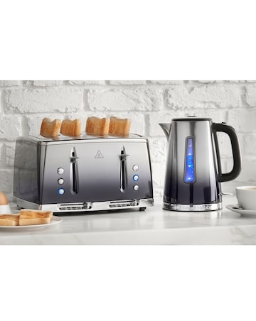 Russell Hobbs 25141 Eclipse Midnight Blue 4 Slice Toaster