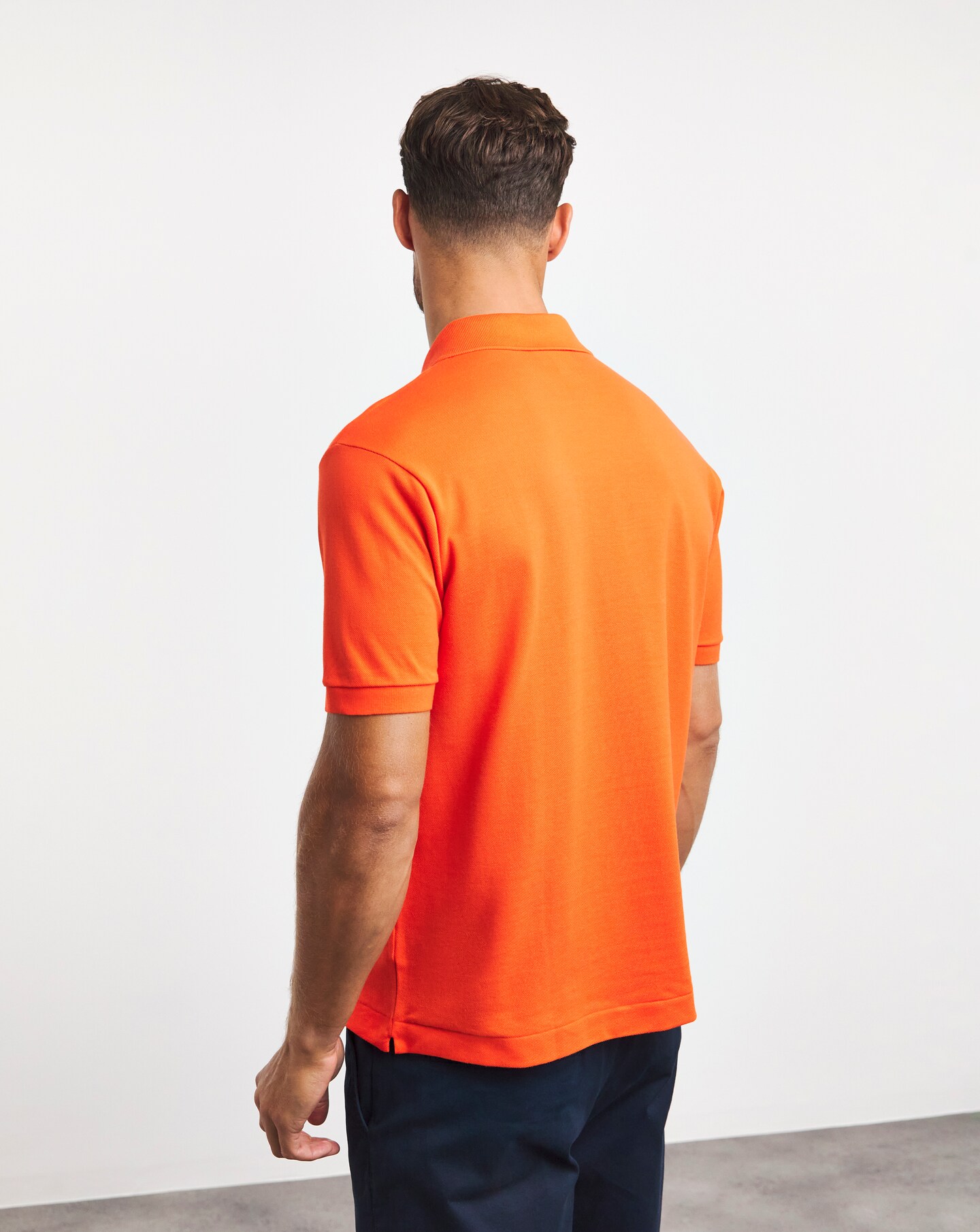 Short orange lacoste hotsell