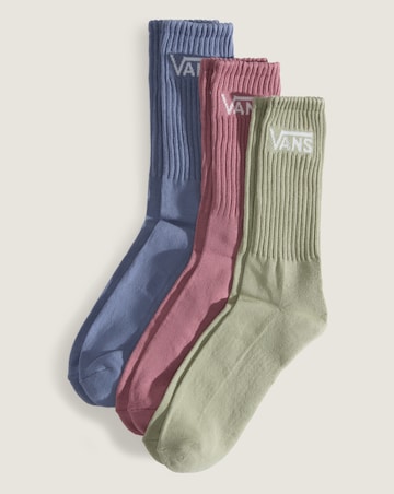 VANS Classic Crew 3 Pack Socks
