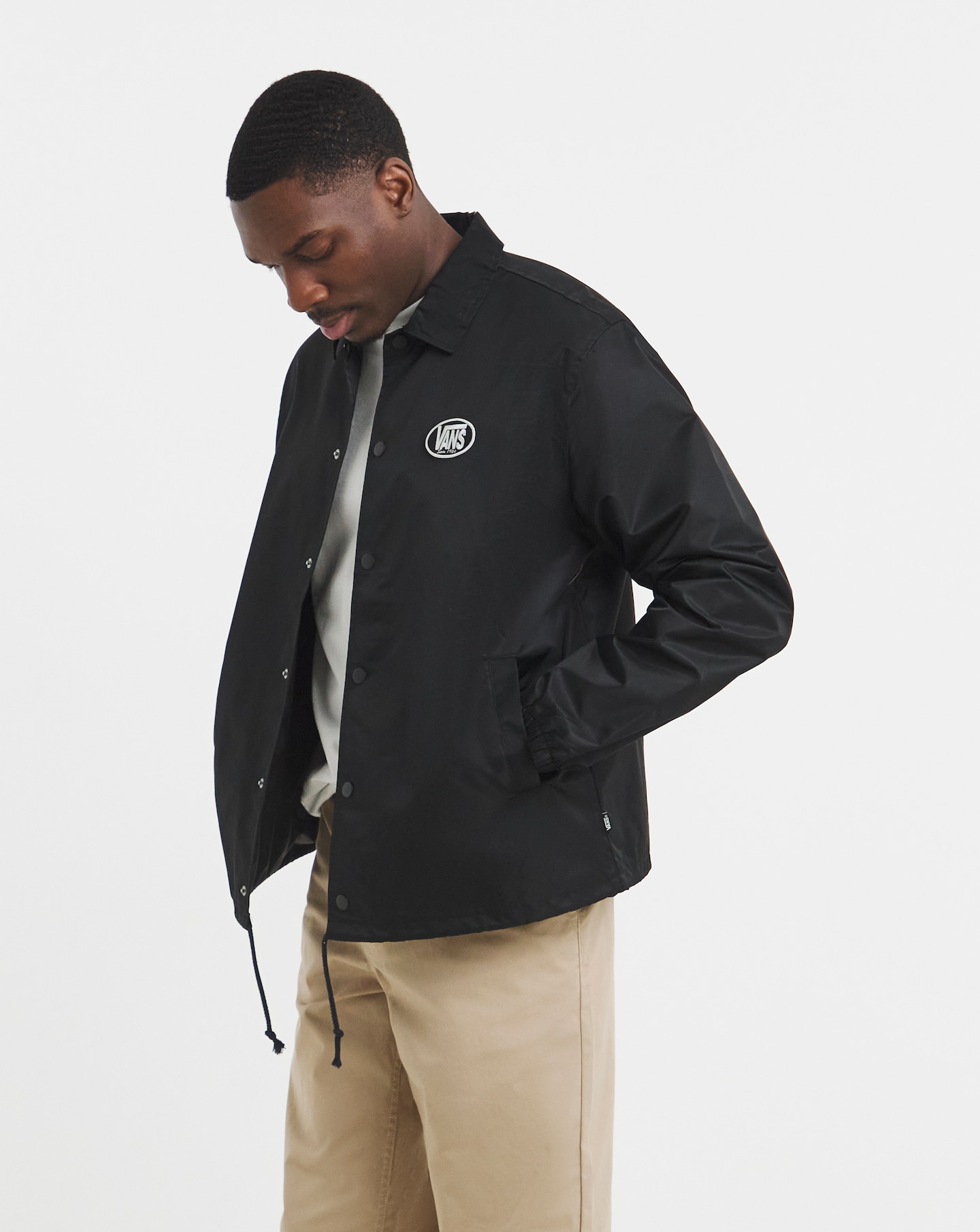 VANS Torrey Nylon Coaches Jacket 2.0 - Black