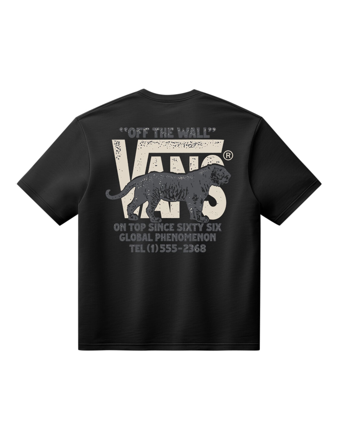 New In - VANS Awaken Tiger Short Sleeve T-Shirt