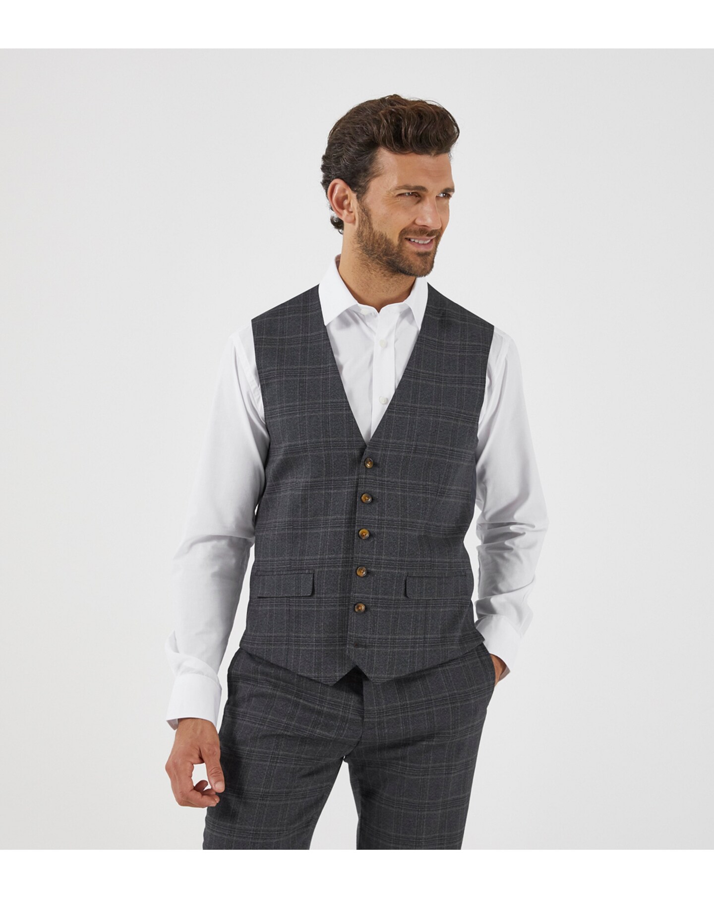 Skopes Stanley Suit Waistcoat Jacamo