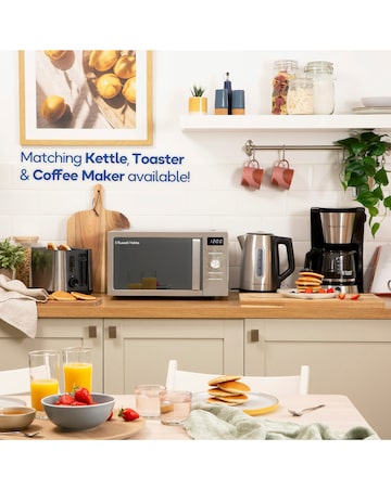 Russell Hobbs RHMD828SS 20L Digital Microwave - Stainless Steel