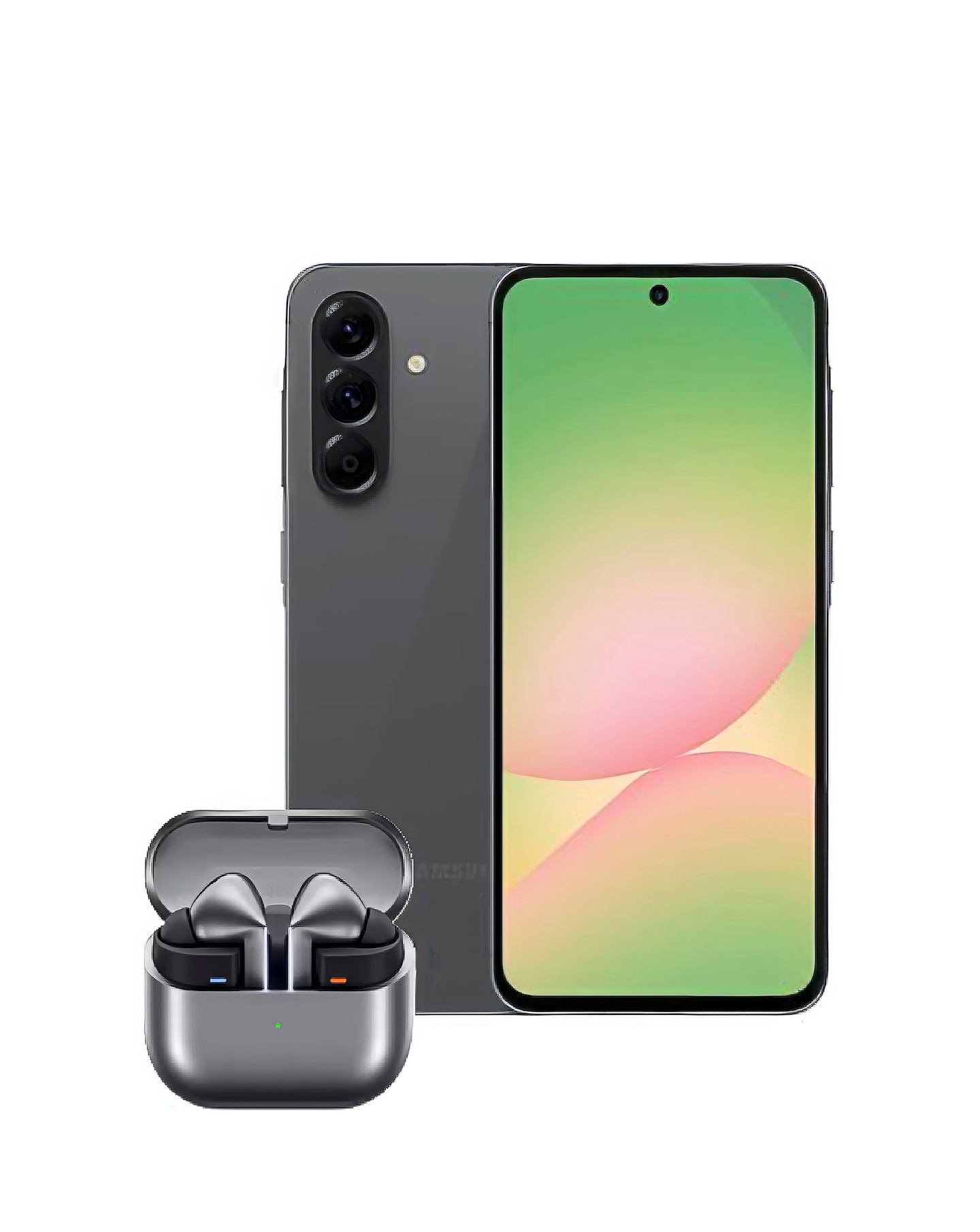 Samsung A56 Graphite & Buds3 Pro Silver