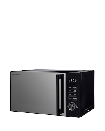Russell Hobbs 23 Litre Black Flatbed Digital Microwave