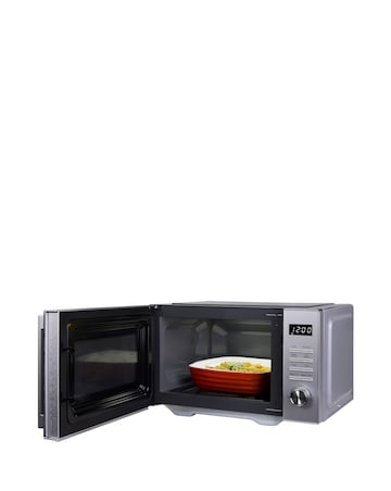 Russell Hobbs 23 Litre Silver Flatbed Digital Microwave