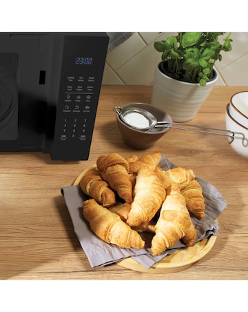 Hisense H25MOBS7HUK Black Microwave 25L