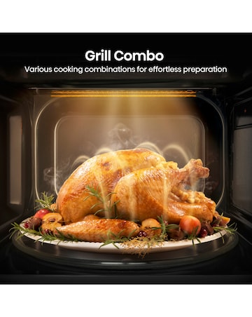 Hisense H20MOMBS4HGUK Black Microwave & Grill 20L