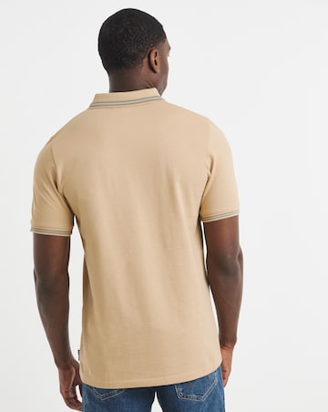 Voi Storm Tipped Polo Shirt Long
