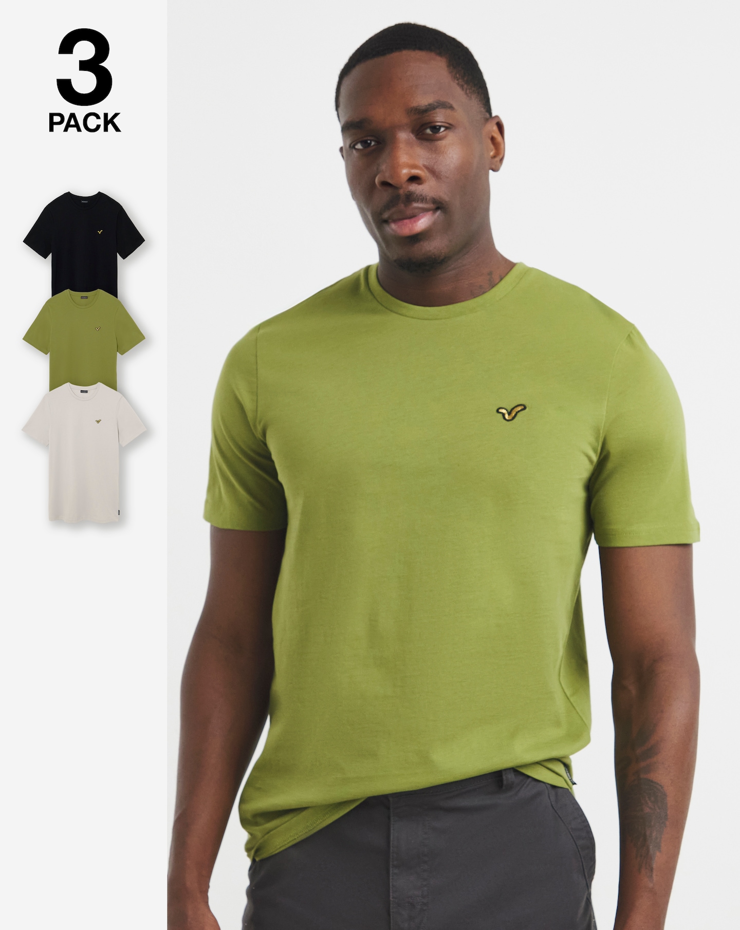 Voi 3 Pack Storm T-shirts Long
