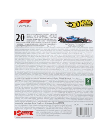 Hot Wheels Premium F1: Alpine Pierre Gasly
