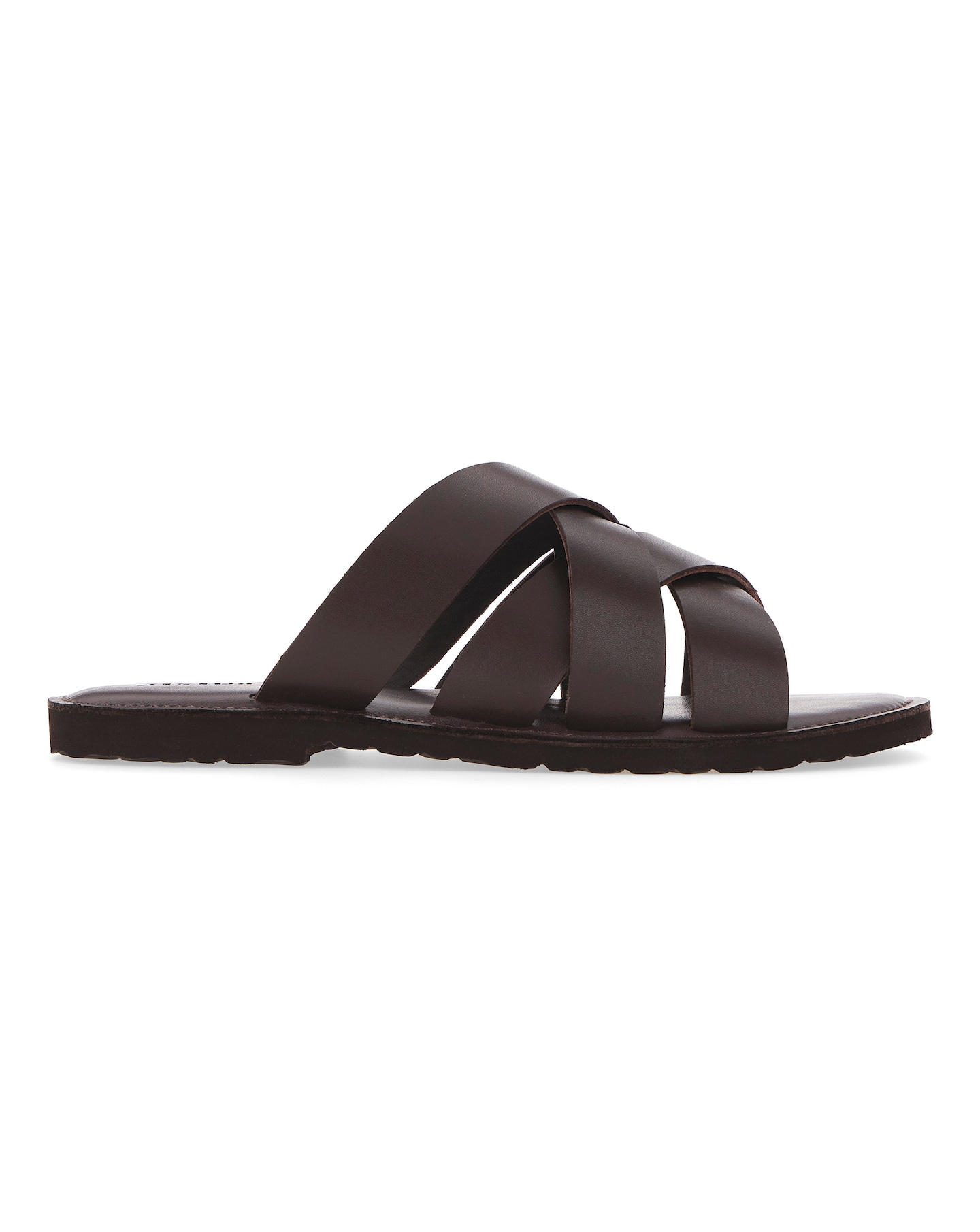 Lightweight Cross Strap Sandal Wide Fit