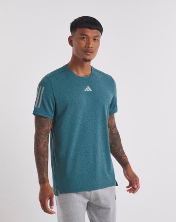 teal adidas shirt