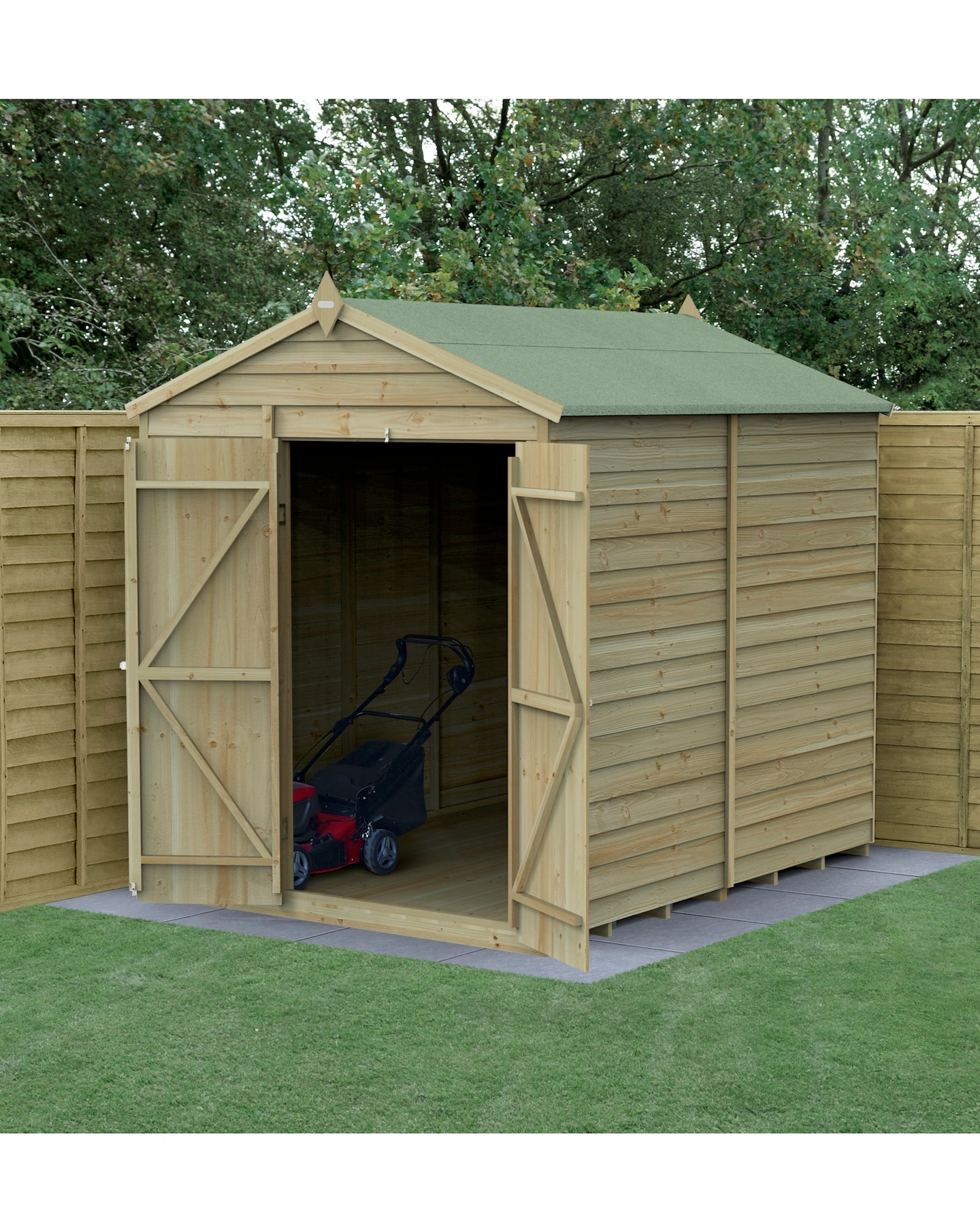 New In - 4LIFE Apex Shed 6x8 - Double Door