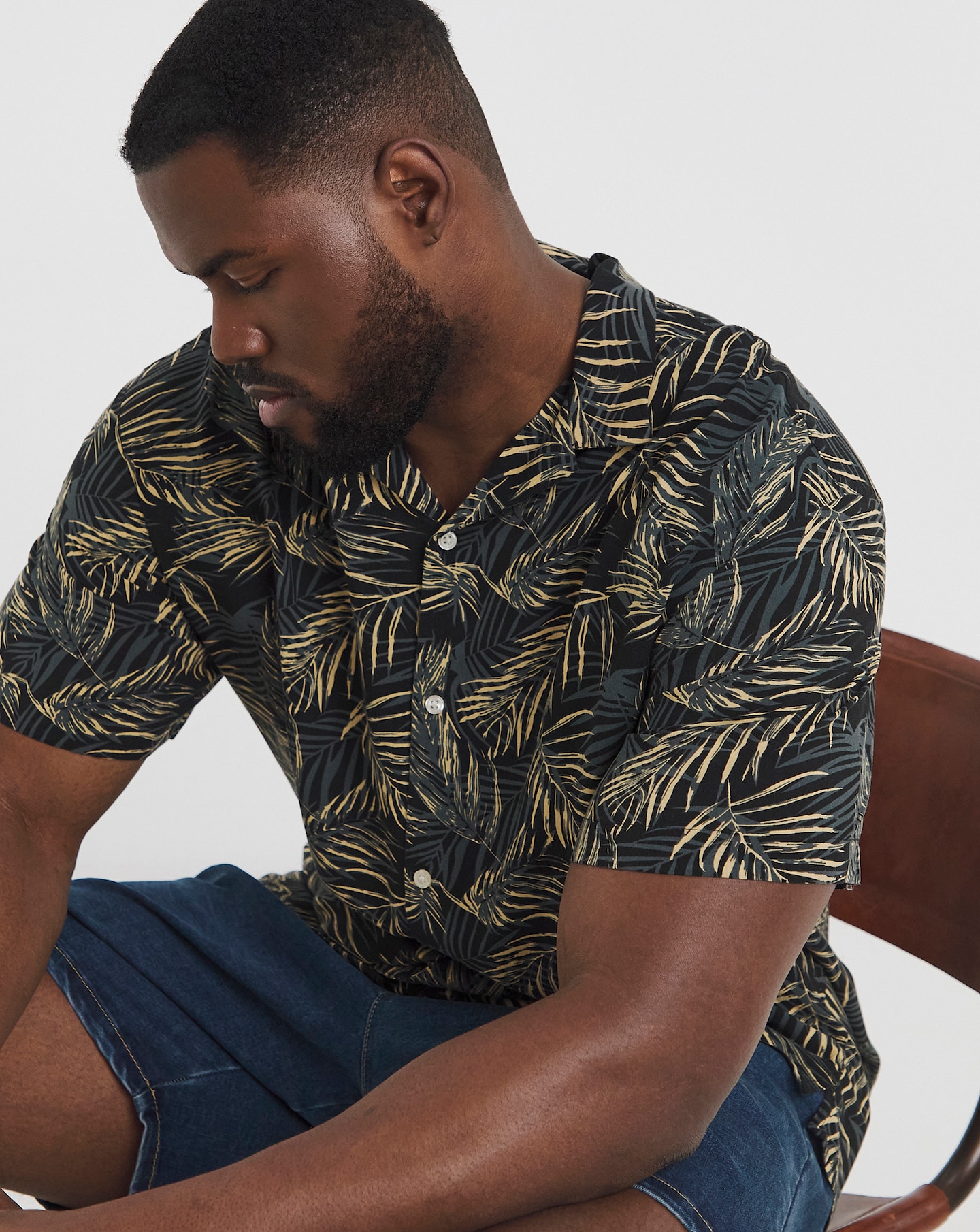 Jack & Jones Jeff Print Resort Shirt