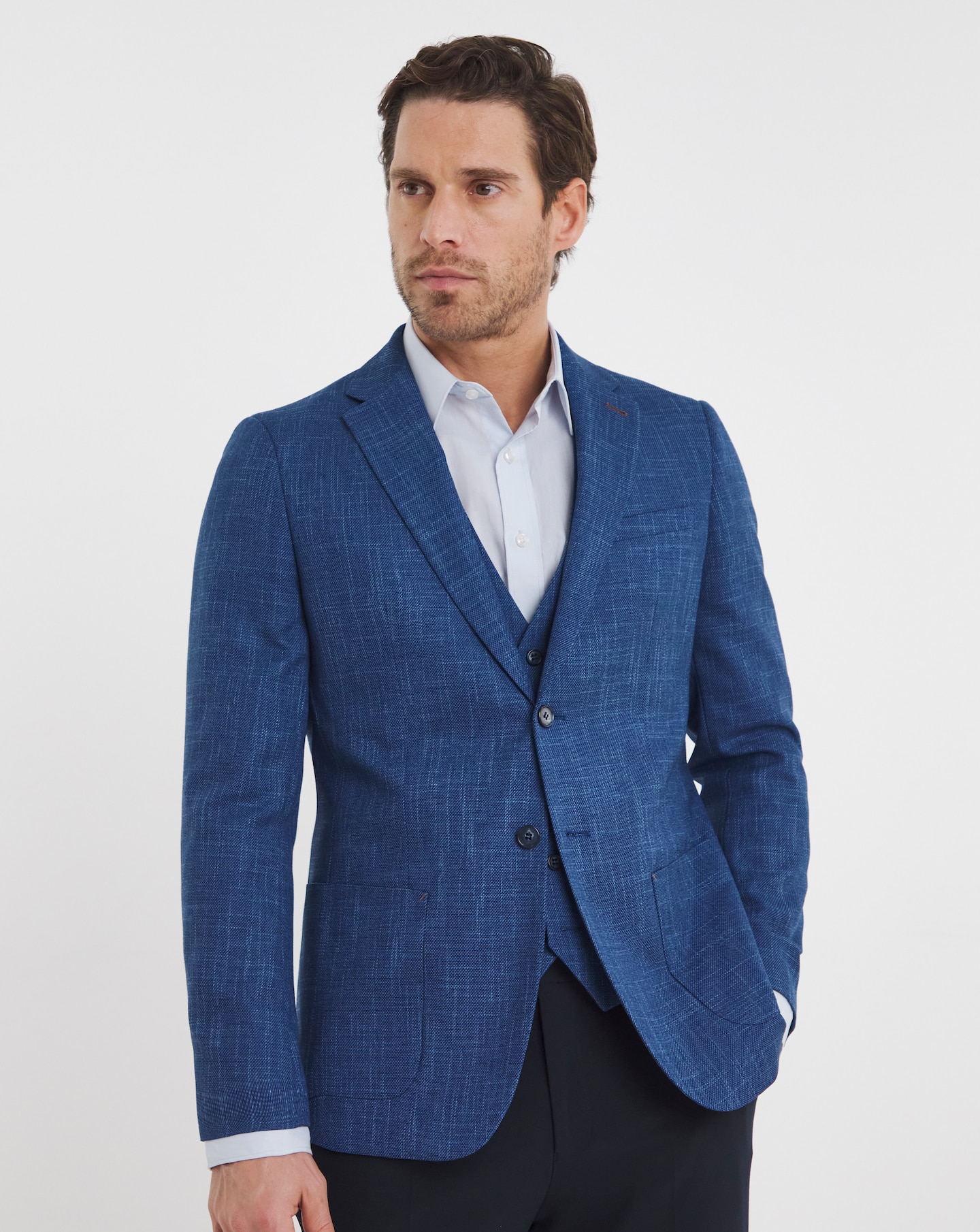 Joe Browns Navy Textured Blazer